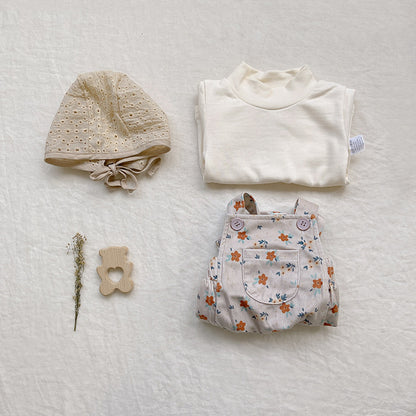 バラエティベビーサロペット(3color)