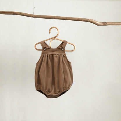 スウェットベビーサロペット(3color)