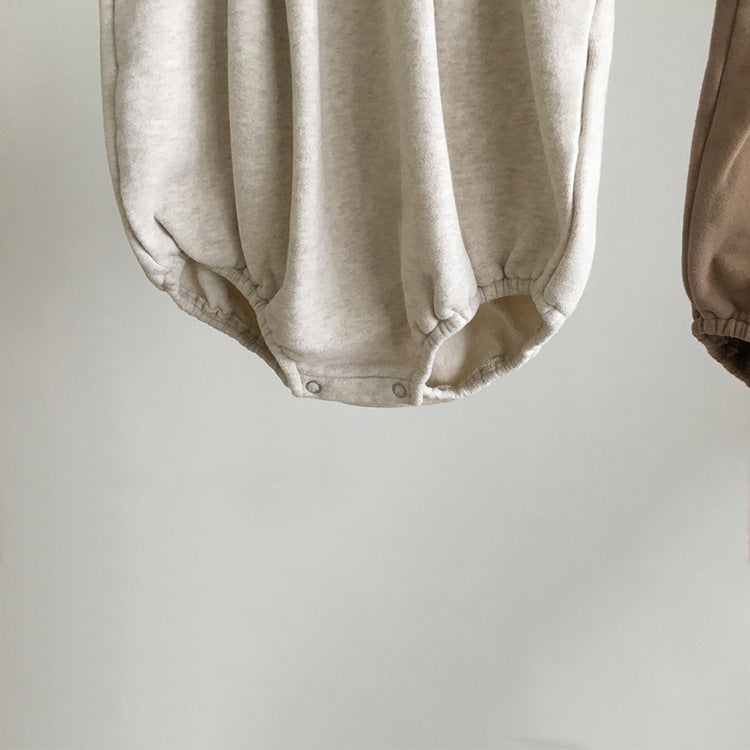 スウェットベビーサロペット(3color)