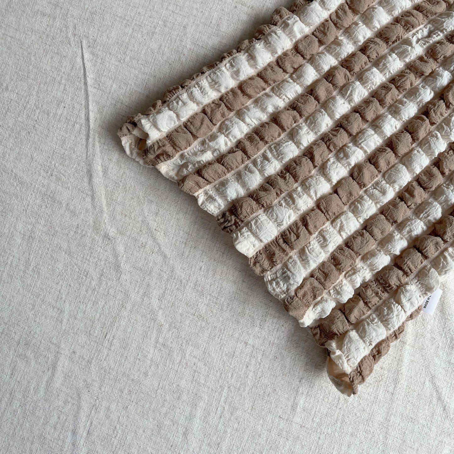 ぽこぽこストライプワンピース