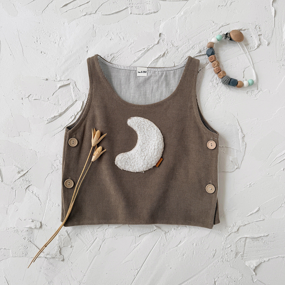 ベビースポットコーデュロイベスト(2color)