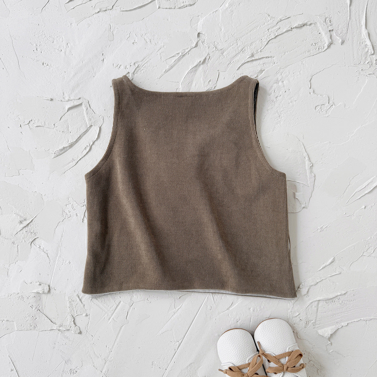 ベビースポットコーデュロイベスト(2color)