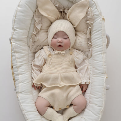 フリルラビットニットセットアップ