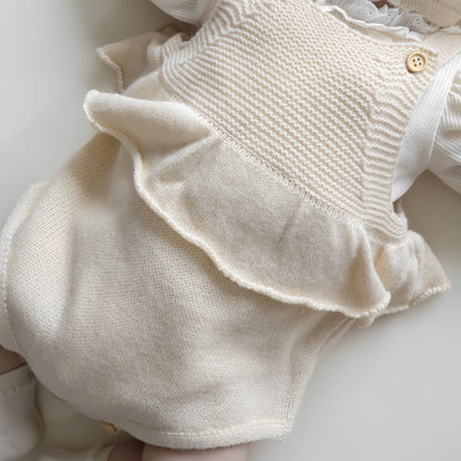 フリルラビットニットセットアップ