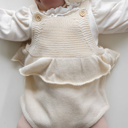 フリルラビットニットセットアップ