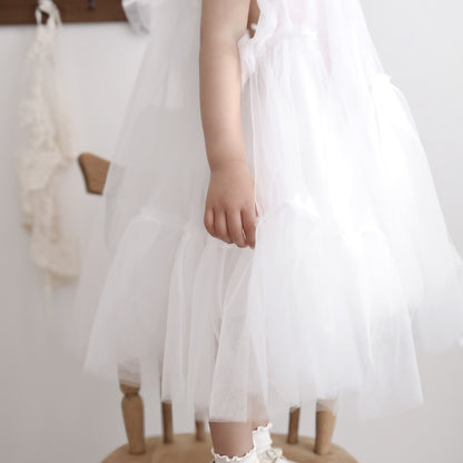 【再入荷】ホワイトプリンセスドレス