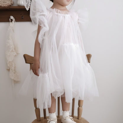 【再入荷】ホワイトプリンセスドレス