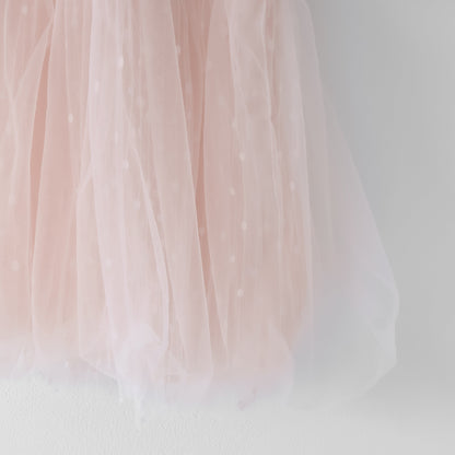 【再入荷】スカラップスリーブドレス2color