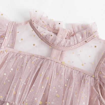 キラキラスターチュチュドレス(4color)