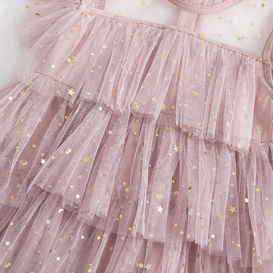 キラキラスターチュチュドレス(4color)