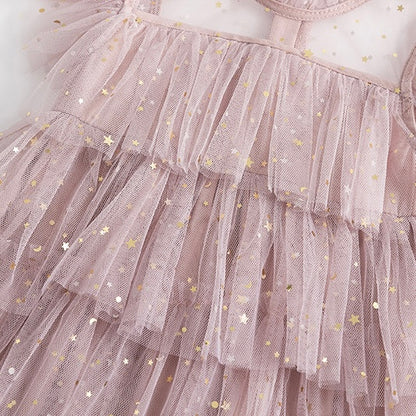 キラキラスターチュチュドレス(4color)