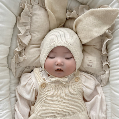 フリルラビットニットセットアップ