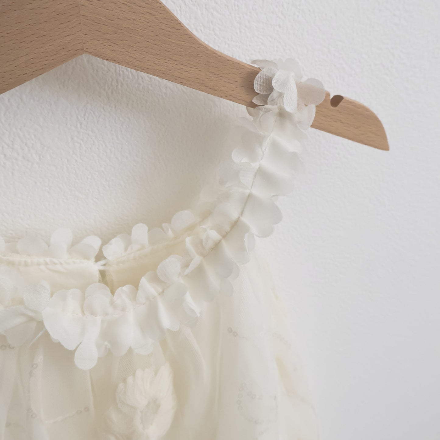 キャミギャザーガールドレス