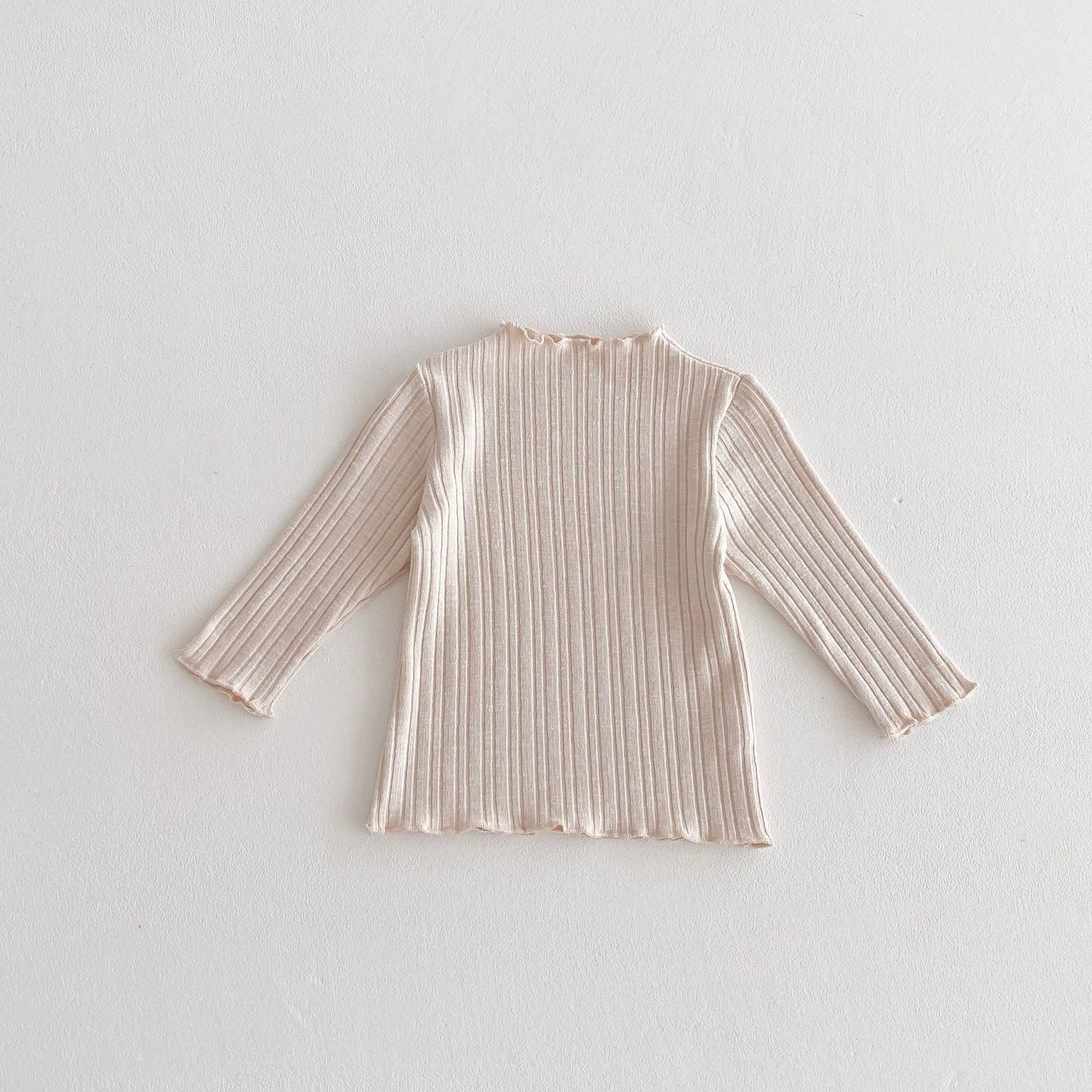 シンプルリブトップス(3color)