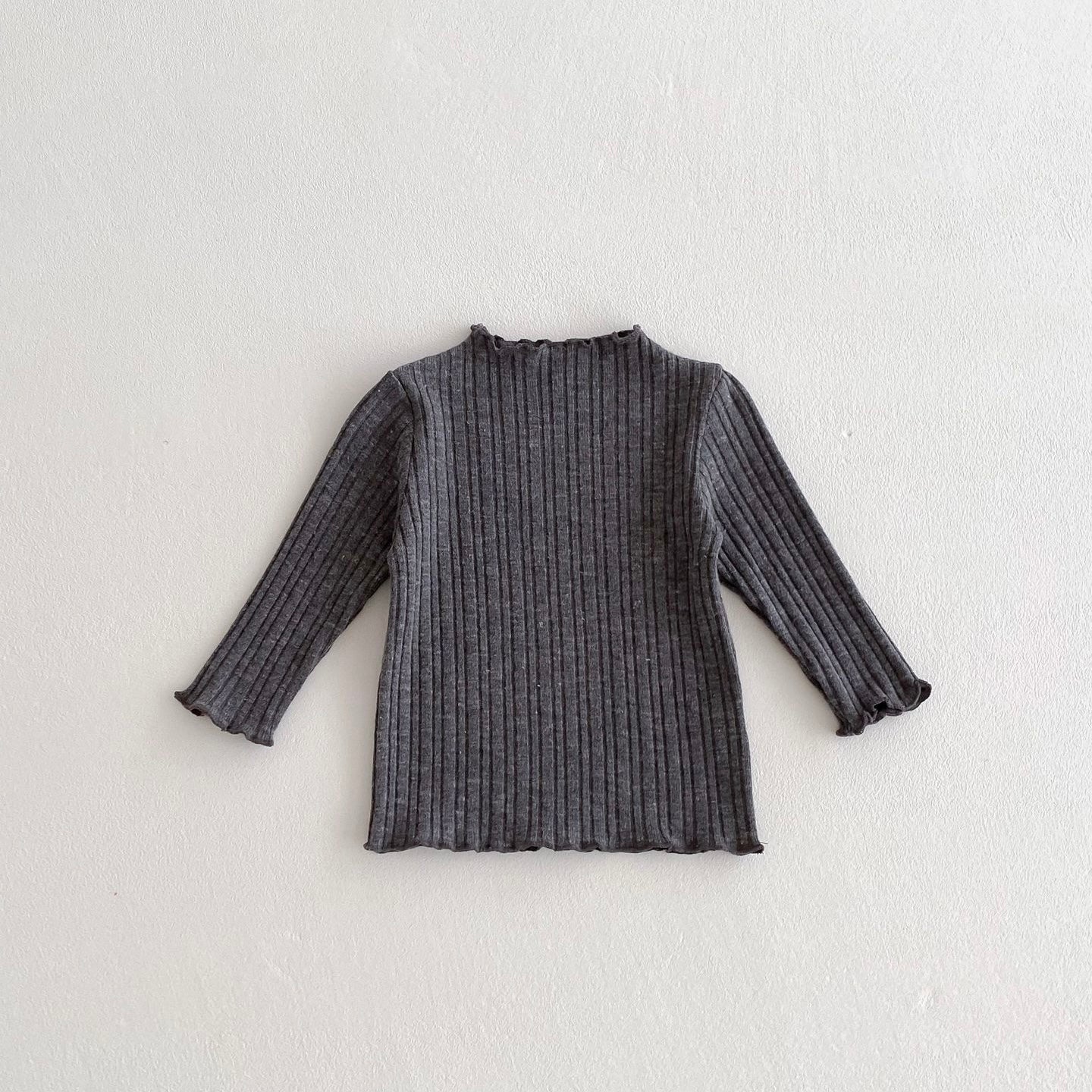 シンプルリブトップス(3color)