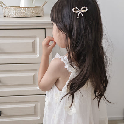 キャミギャザーガールドレス