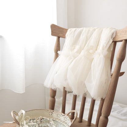 キャミギャザーガールドレス