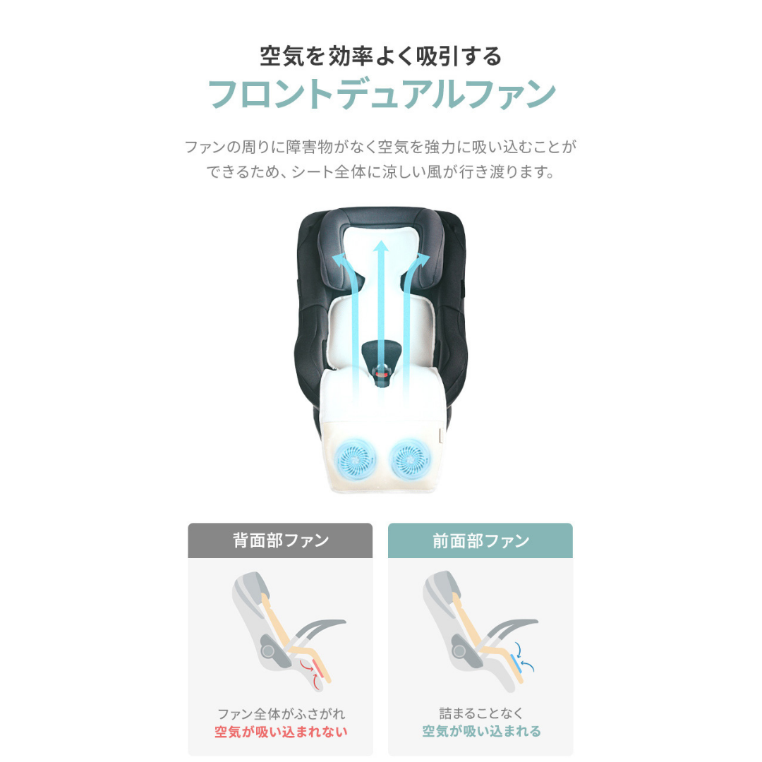 【再入荷】アイスハグデュアルファンクールシート2type