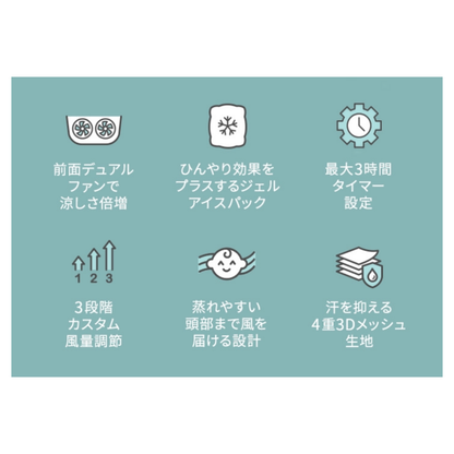 【再入荷】アイスハグデュアルファンクールシート2type