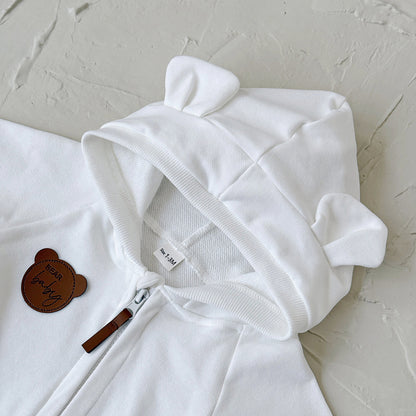 なりきりベアジッパーロンパース(3color)