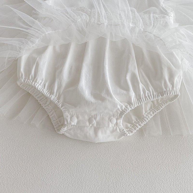 🅽🅴🆆 ホワイトセレモニーベビードレス