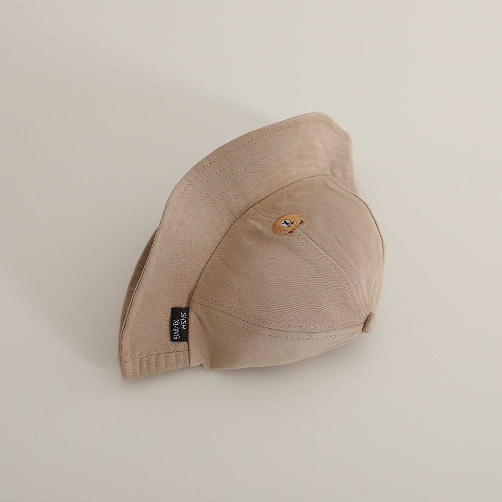 クマさん刺繍サンハット(6color)