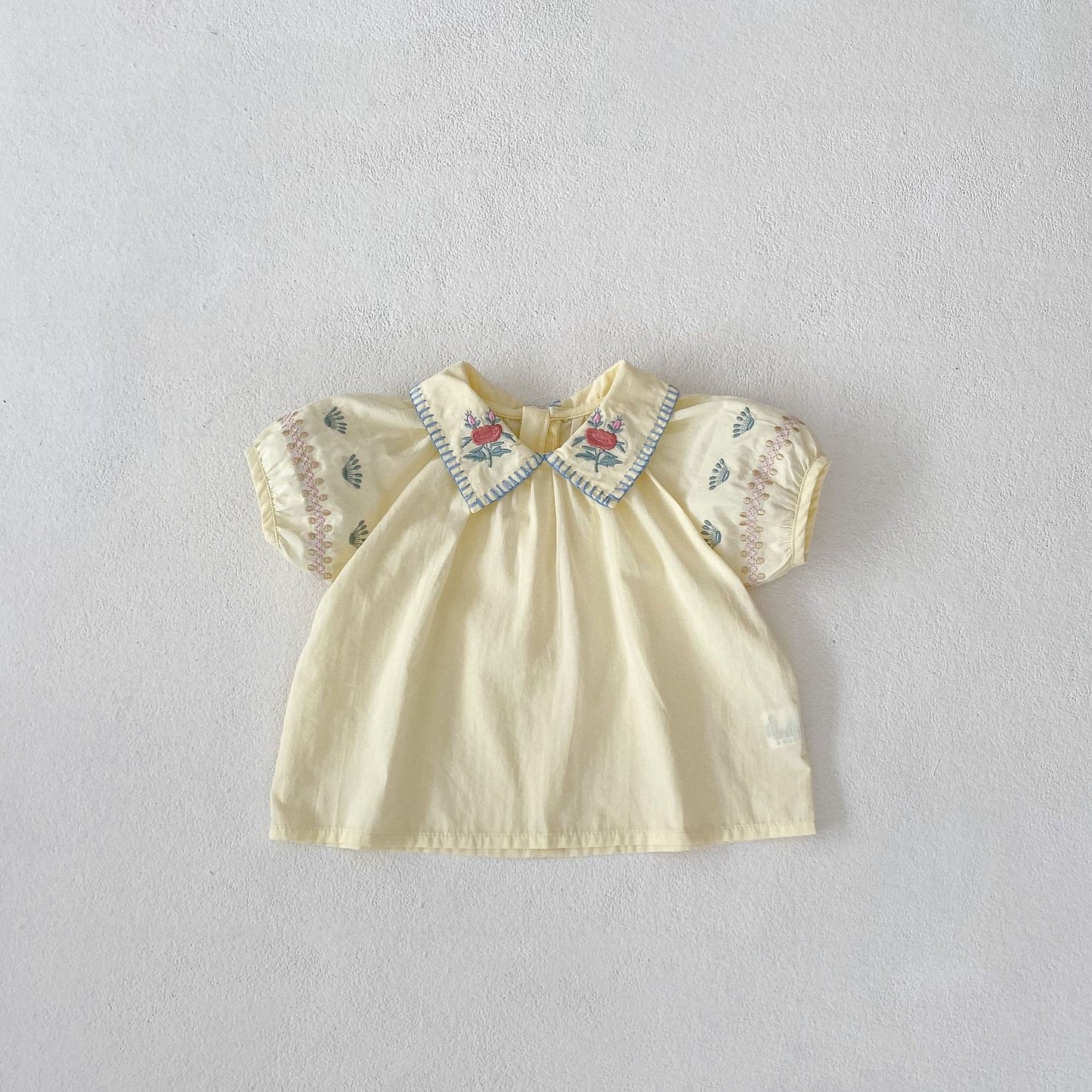 🅽🅴🆆 [73-100] 北欧お花刺繍サマーセットアップ
