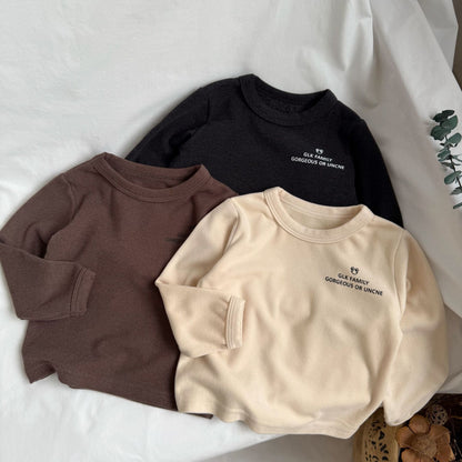 🅽🅴🆆 [3color / 80-130] シンプルデザイントングスリーブT