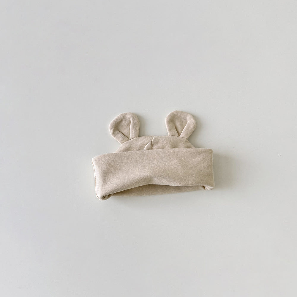 🅽🅴🆆 ベビーコットンくま耳キャップ(8color)