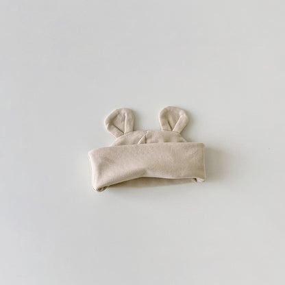 🅽🅴🆆 ベビーコットンくま耳キャップ(8color)