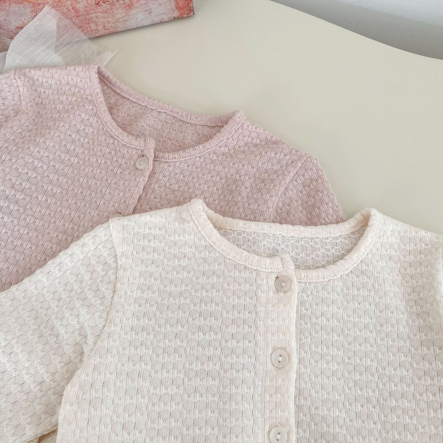 ナチュラルガーリーカーディガン(2color)