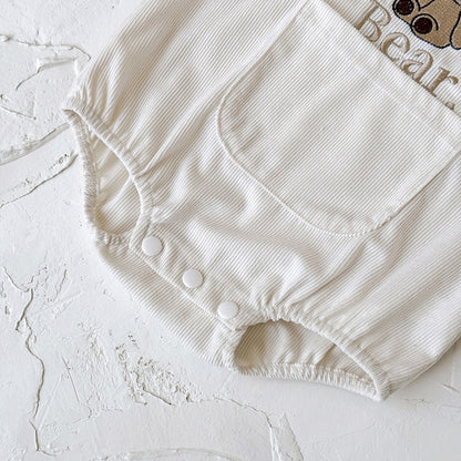 ベアーポケットオーバーオール