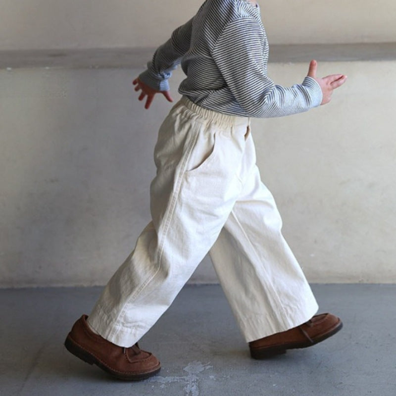 🅽🅴🆆 [2color / 80-130] ストレートレッグパンツ