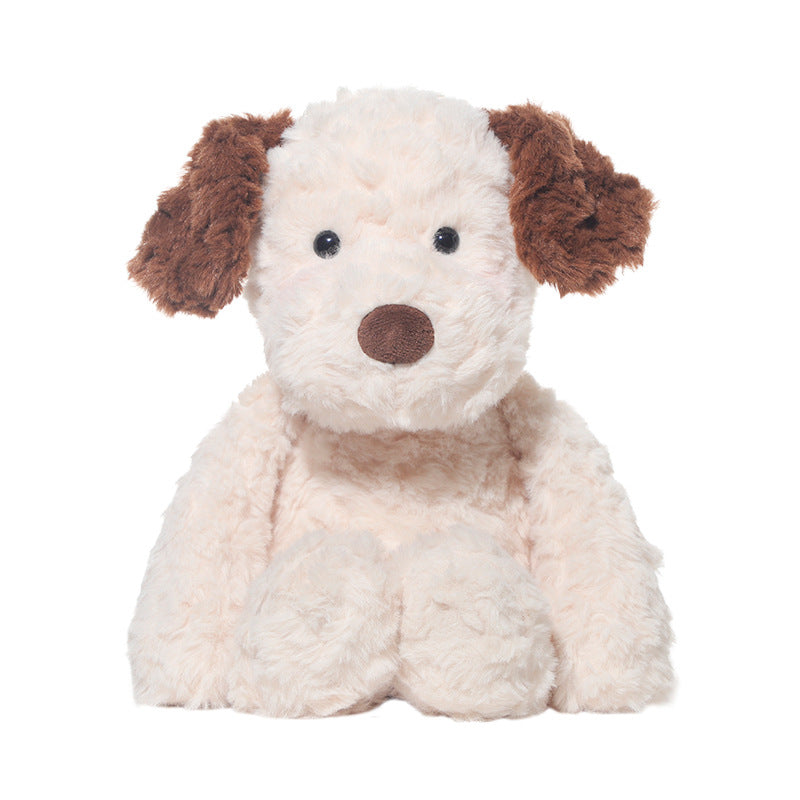 brown eared dog stuffed toy
