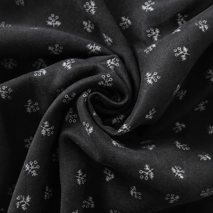 🅽🅴🆆 モノトーン小花柄ワンピース