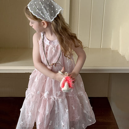 ホルターネックバタフライワンピース