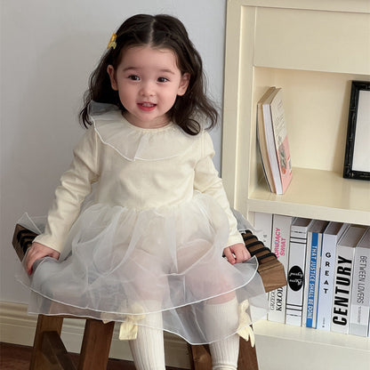 🅽🅴🆆 シフォンダブルスカートロンパース