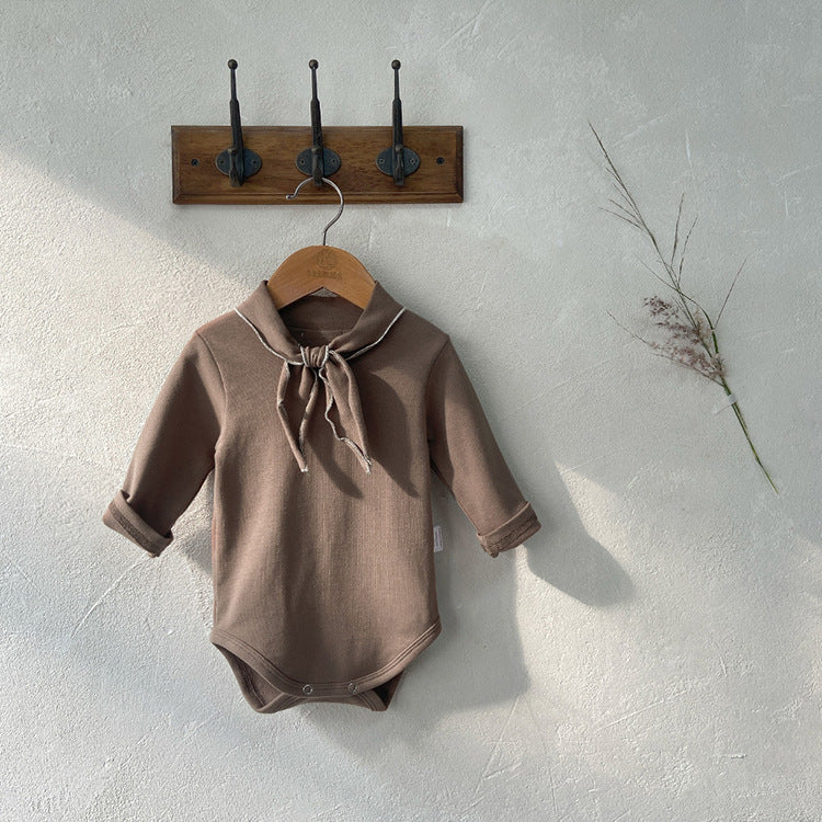 フレンチスカーフロンパース(2color)