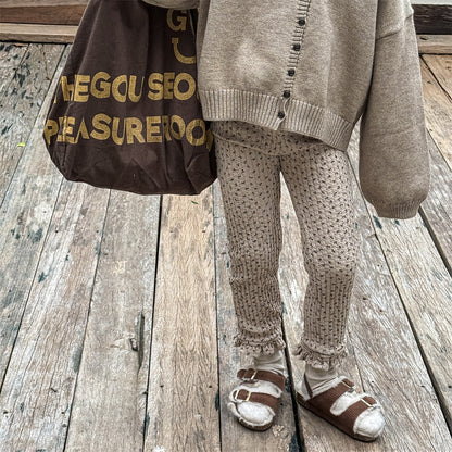 花柄ふんわりリブボトム(2color)