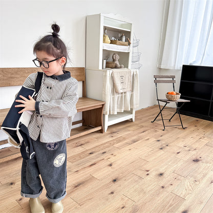 ストライプデニムジャケット(2color)