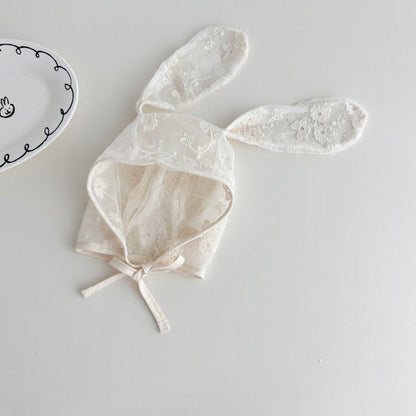 レースラビットボンネット(4color)