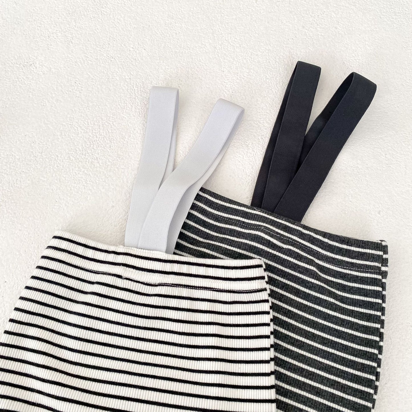 ボーダーサスペンダーレギンス(2color)