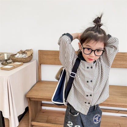 ストライプデニムジャケット(2color)