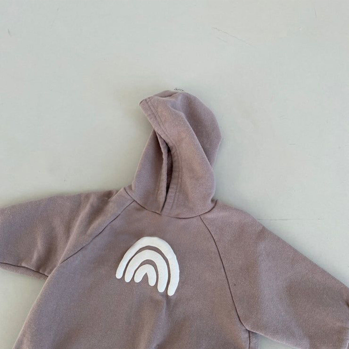 レインボーフードロンパース(2color)