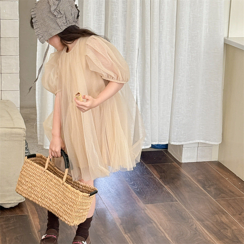 ガールズスイートチュールドレス(2color)