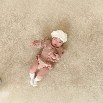 コットンフリルカラーセットアップ(2color)