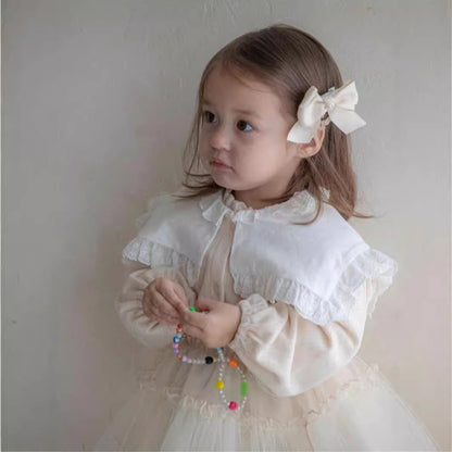 ダブルレースカラーリブロンパース(2color)