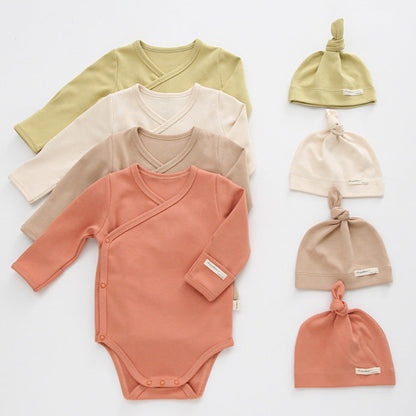 ベビーコットンロンパース(6color)