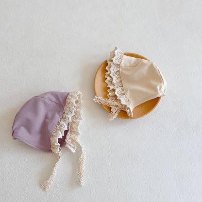 ヨーロピアンフリルベビーセットアップ(2color)