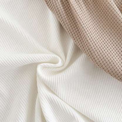 カジュアル虹サロペットロンパース